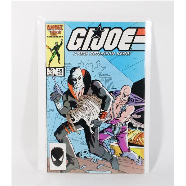 MARVEL COMICS G.I.JOE A REAL AMERICAN HERO #49