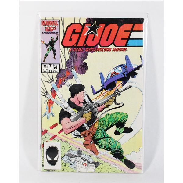 MARVEL COMICS G.I.JOE A REAL AMERICAN HERO #54