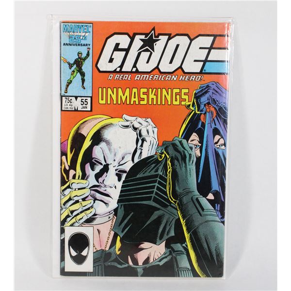 MARVEL COMICS G.I.JOE A REAL AMERICAN HERO #55