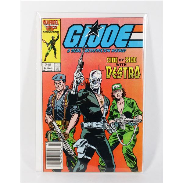 MARVEL COMICS G.I.JOE A REAL AMERICAN HERO #57