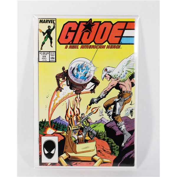 MARVEL COMICS G.I.JOE A REAL AMERICAN HERO #59