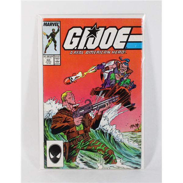 MARVEL COMICS G.I.JOE A REAL AMERICAN HERO #60