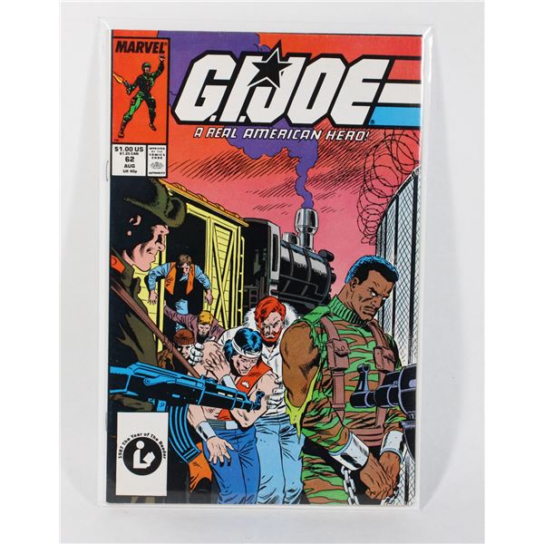 MARVEL COMICS G.I.JOE A REAL AMERICAN HERO #62
