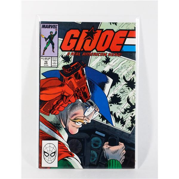 MARVEL COMICS G.I.JOE A REAL AMERICAN HERO #70