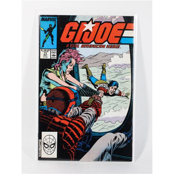 MARVEL COMICS G.I.JOE A REAL AMERICAN HERO #71