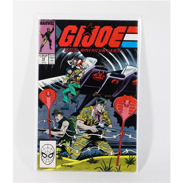 MARVEL COMICS G.I.JOE A REAL AMERICAN HERO #73