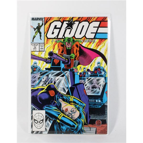 MARVEL COMICS G.I.JOE A REAL AMERICAN HERO #75