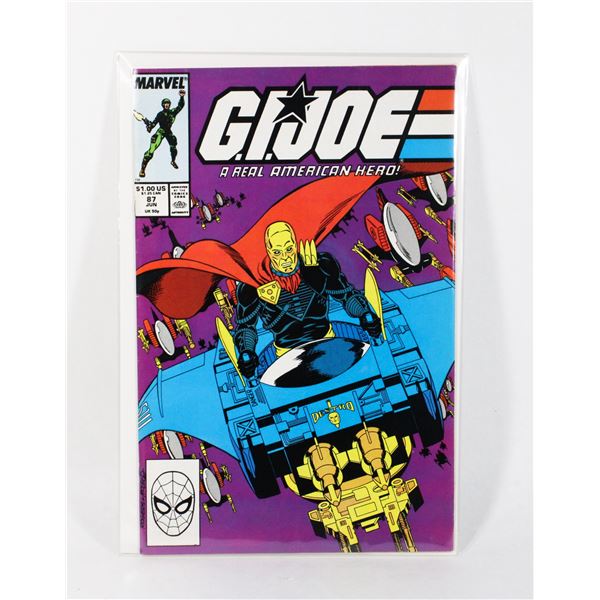 MARVEL COMICS G.I.JOE A REAL AMERICAN HERO #87
