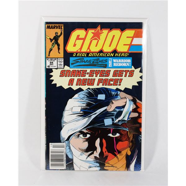 MARVEL COMICS G.I.JOE A REAL AMERICAN HERO #94