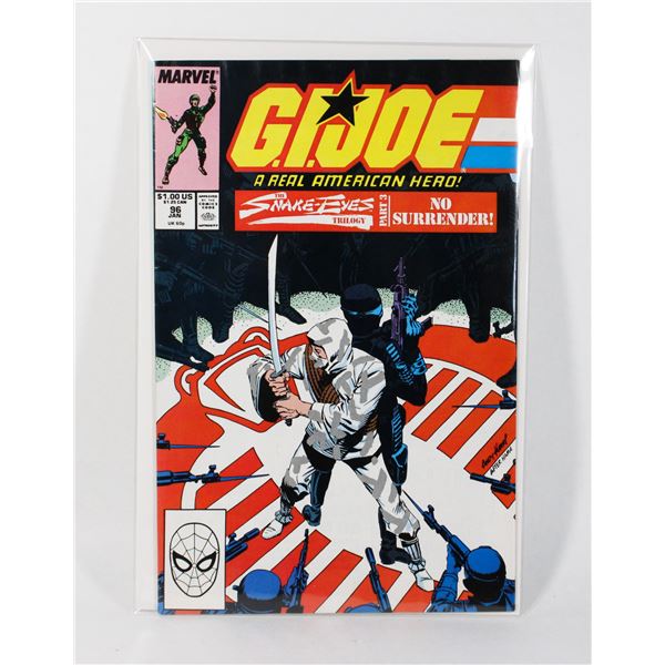 MARVEL COMICS G.I.JOE A REAL AMERICAN HERO #96