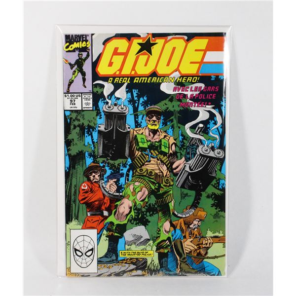 MARVEL COMICS G.I.JOE A REAL AMERICAN HERO #97