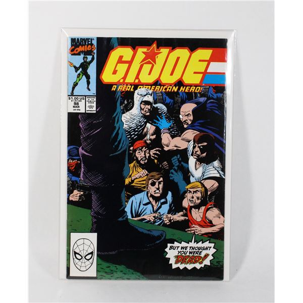 MARVEL COMICS G.I.JOE A REAL AMERICAN HERO #98