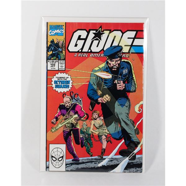MARVEL COMICS G.I.JOE A REAL AMERICAN HERO #102