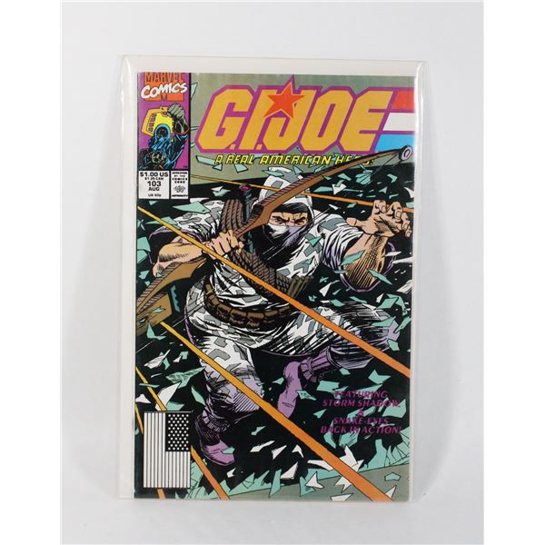 MARVEL COMICS G.I.JOE A REAL AMERICAN HERO #103