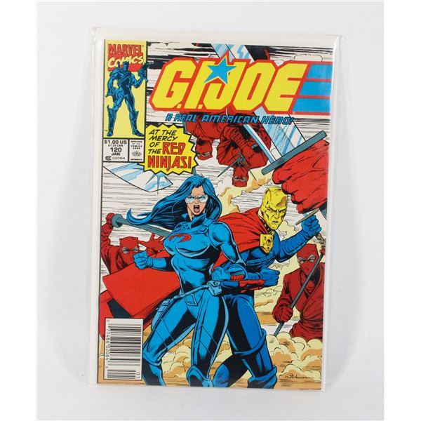 MARVEL COMICS G.I.JOE A REAL AMERICAN HERO #120