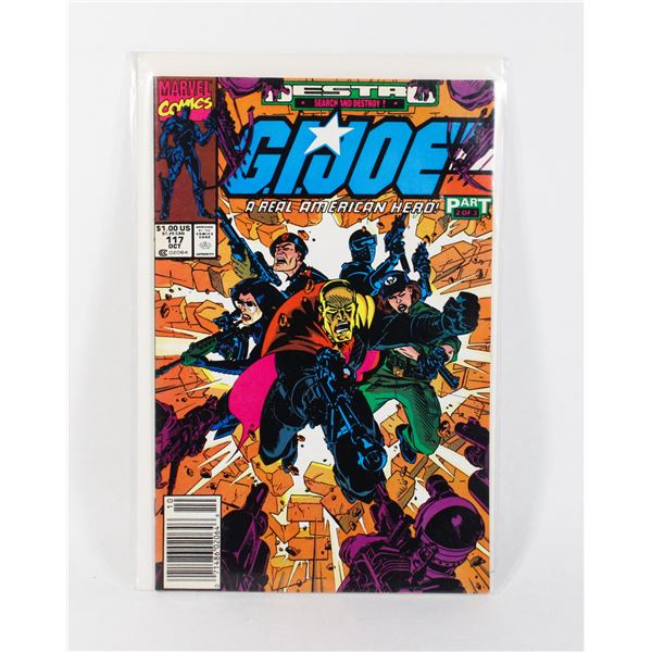 MARVEL COMICS G.I.JOE A REAL AMERICAN HERO #117