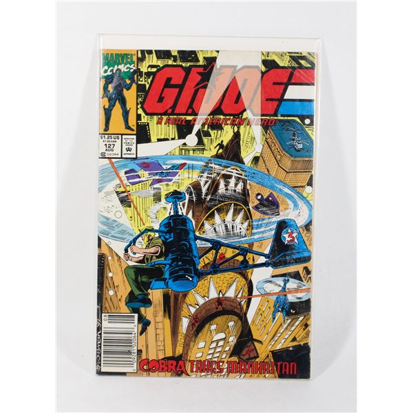 MARVEL COMICS G.I.JOE A REAL AMERICAN HERO #127