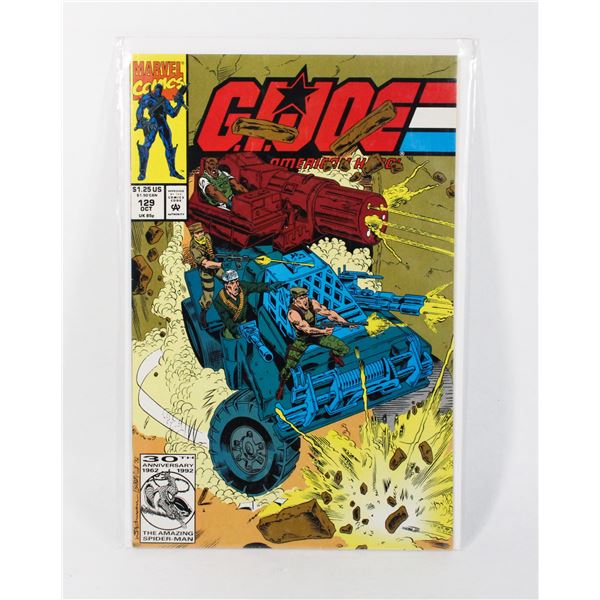 MARVEL COMICS G.I.JOE A REAL AMERICAN HERO #129