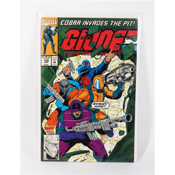 MARVEL COMICS G.I.JOE A REAL AMERICAN HERO #130