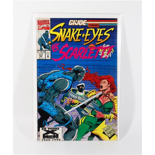 MARVEL COMICS G.I.JOE A REAL AMERICAN HERO #137