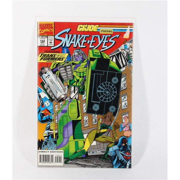 MARVEL COMICS G.I.JOE A REAL AMERICAN HERO #142