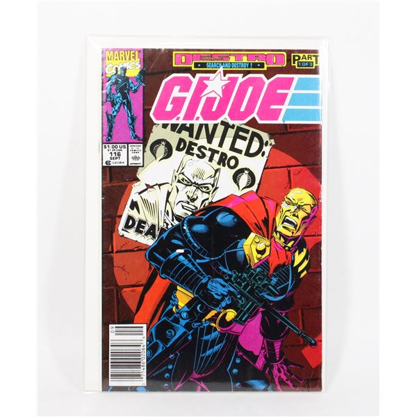 MARVEL COMICS G.I.JOE A REAL AMERICAN HERO #116