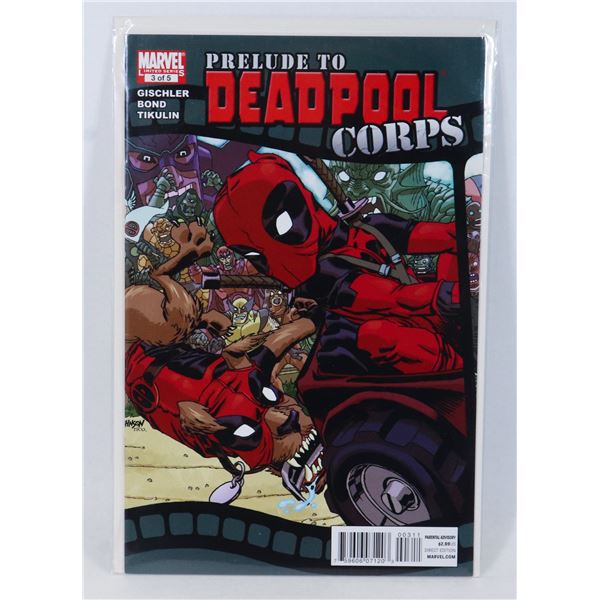 MARVEL PRELUDE TO DEADPOOL CORPS #3 OF 5 (2010)
