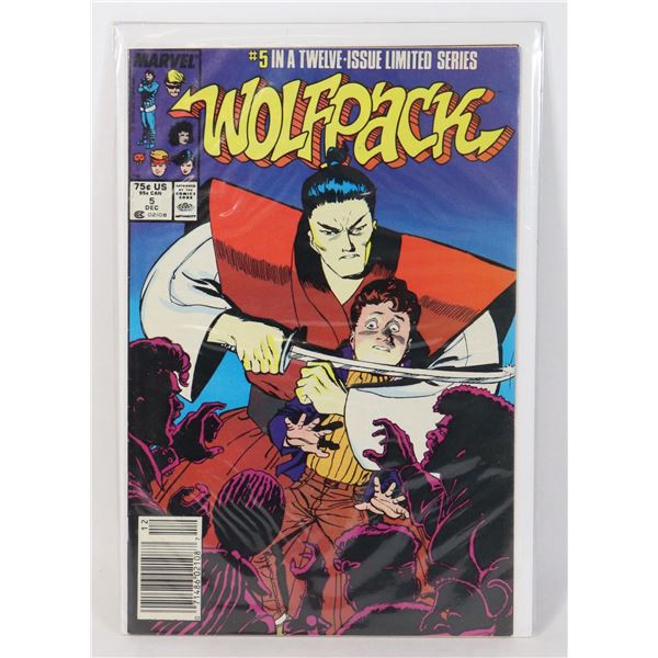 MARVEL WOLFPACK #5 (1988)