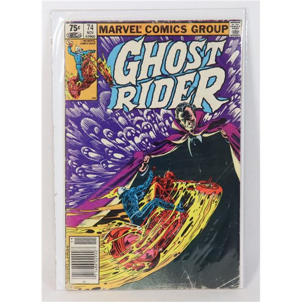 MARVEL GHOST RIDER #74 (1982) (KEY - 1ST CENTURIOU