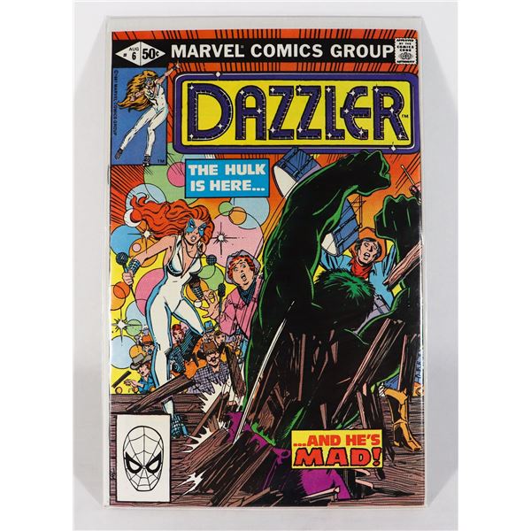 MARVEL DAZZLER #6 (1981) (FEAT. THE INCREDIBLE