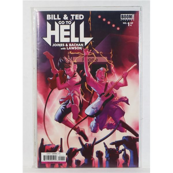 BOOM STUDIOS BILL & TED GO TO HELL #1 OF 4 (2016)