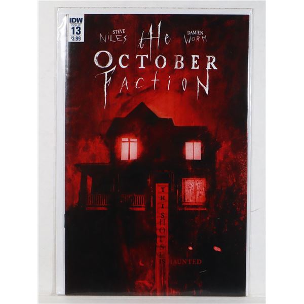 IDW THE OCTOBER FACTION #13 (2016)