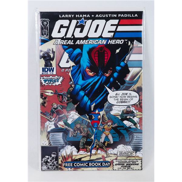 IDW G.I. JOE: A REAL AMERICAN HERO #155 1/2