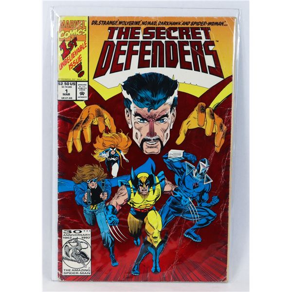 MARVEL THE SECRET DEFENDERS #1 (1993)