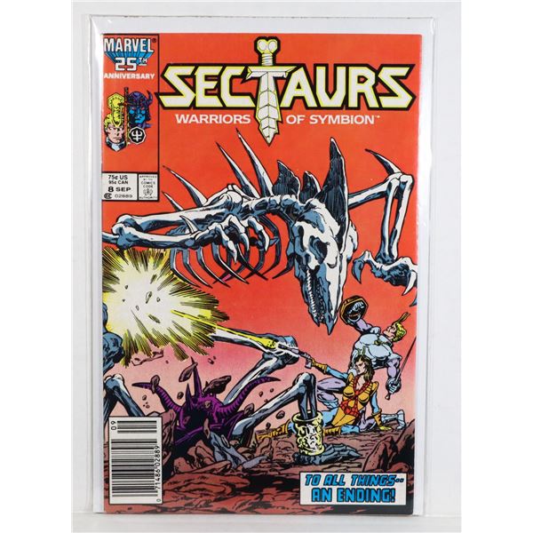 MARVEL SECTAURS #8 (1986)