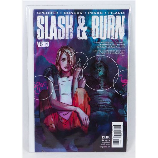 VERTIGO SLASH & BURN #4 OF 6 (2016)