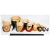 Image 2 : 7 PRESIDENTS OF RUSSIA STACKING DOLL 8" HIGH