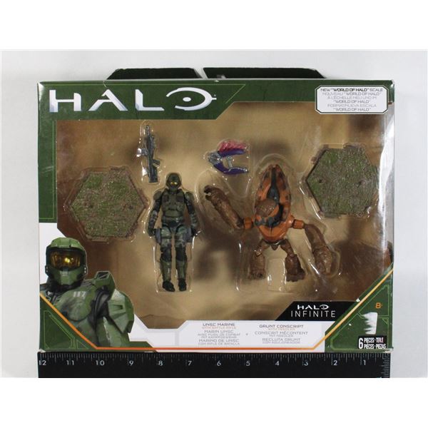 HALO INFINITE UNSC MARINE WITH BATTLE RIFLE