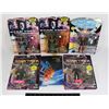 Image 1 : FIVE SEALED STAR TREK FIGURES WITH NOVEL