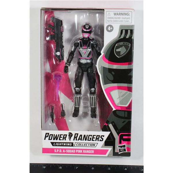 POWER RANGER S.P.D. A-SQUAD PINK RANGER LIGHTENING