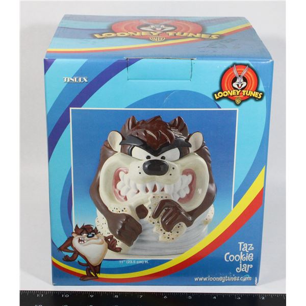VINTAGE LOONEY TUNES TAZ COOKIE JAR IN ORIGINAL