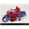Image 1 : SPIDER-MAN BATTLE CYCLE 1997 BUMP AND GO CYCLE