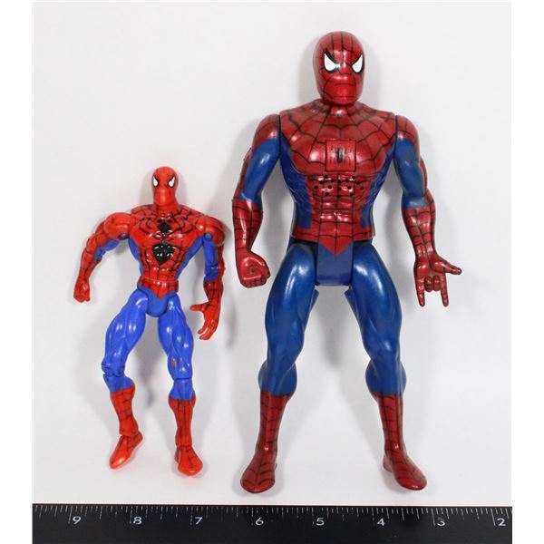 TWO SPIDER-MAN FIGURES FROM 1998