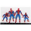 Image 1 : FOUR SPIDER-MAN FIGURES FROM 1995
