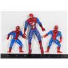 Image 1 : THREE SPIDER-MAN FIGURES FROM 1995