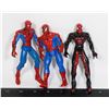 Image 1 : THREE SPIDER-MAN FIGURES FROM 1996