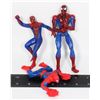 Image 1 : THREE SPIDER-MAN FIGURES ADJUSTABLE SPIDER-MAN