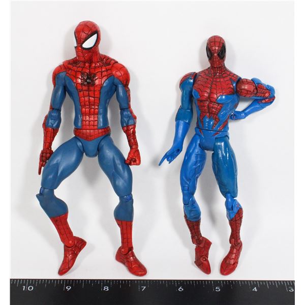TWO SPIDER-MAN FIGURES FROM 2006