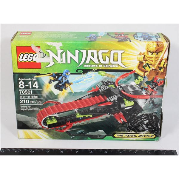 LEGO NINJAGO 70501 RETIRED WARRIOR BIKE NEAR