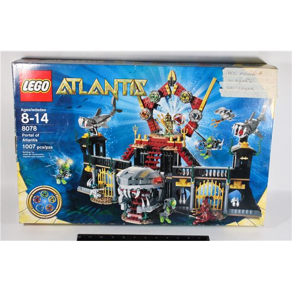 LEGO ATLANTIS 8078 RETIRED PORTAL OF ATLANTIS